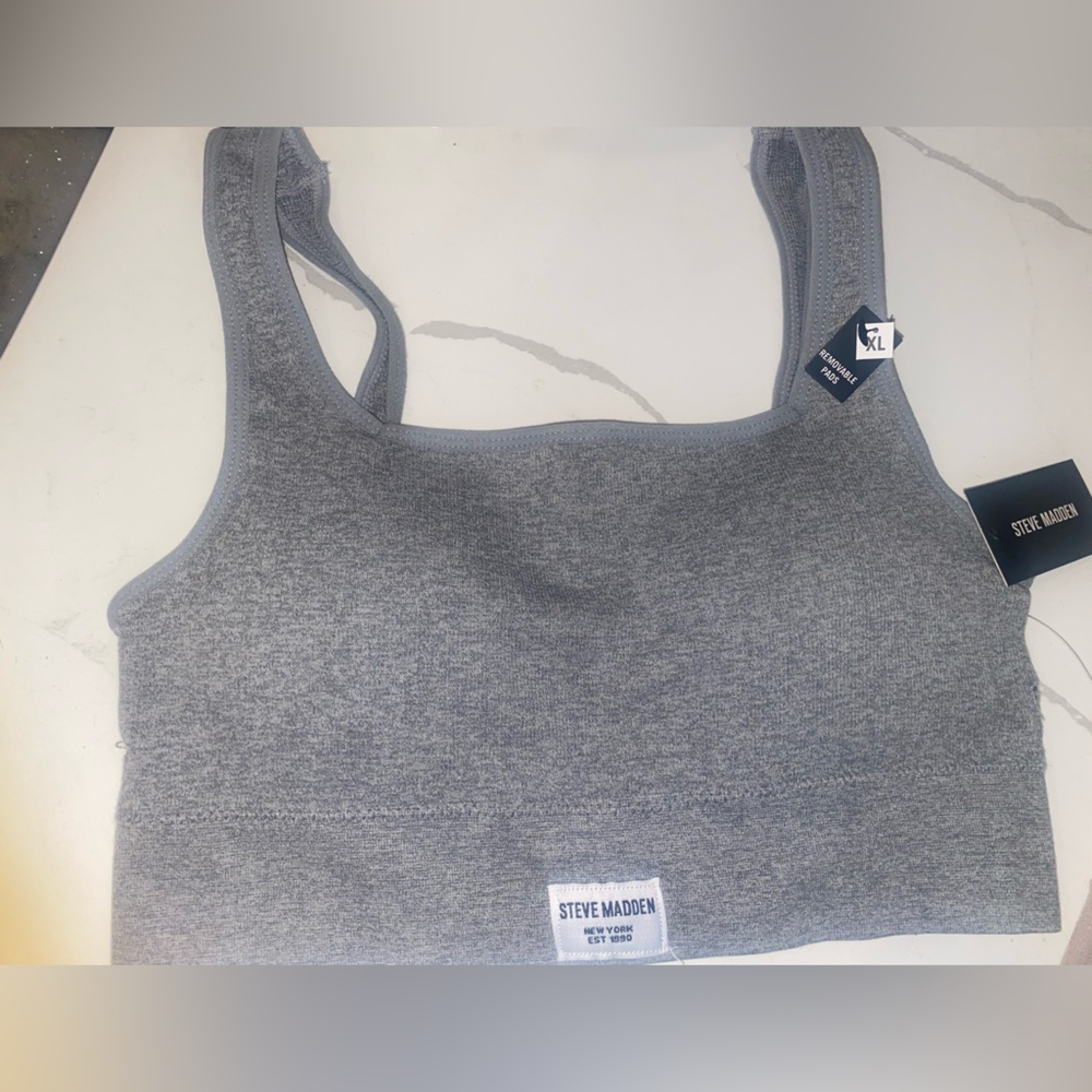 Steve Madden Gray Tank Top